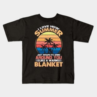 i love summer Kids T-Shirt